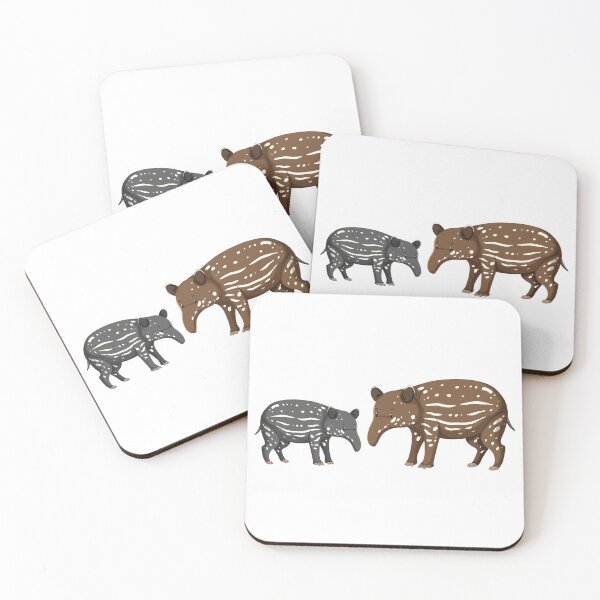 Item preview,  Mountain Tapir And Baby  Mountain Tapir designed and sold by Idontwannaknow.