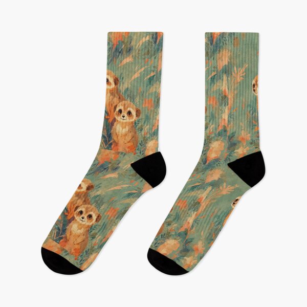 Item preview, Meerkats designed and sold by PatternPuppy.