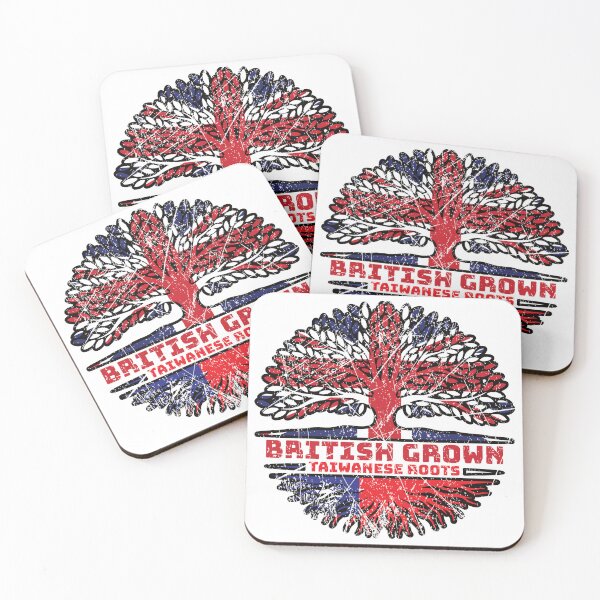 Item preview, Taiwanese Taiwan Uk United Kingdom British Tree Roots Flag designed and sold by FlagX.