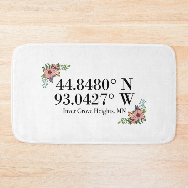 Item preview, Inver Grove Heights, MN Coordinates designed and sold by mynameisliana.