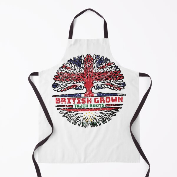 Item preview, Tajikistan Tajik British UK Tree Roots Flag designed and sold by FlagX.