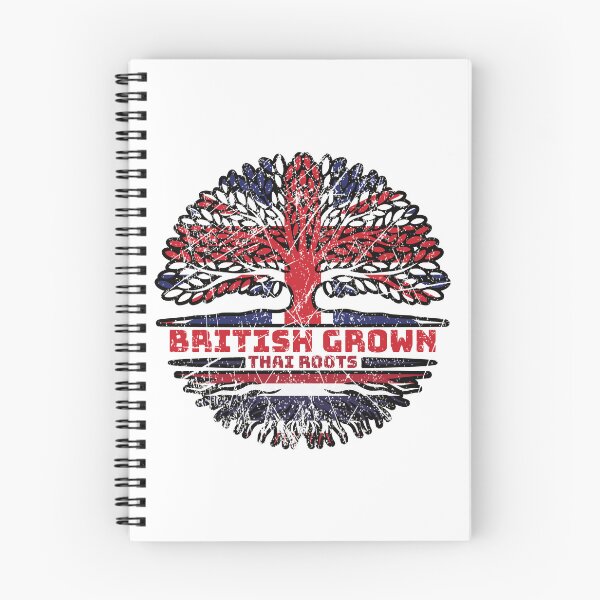 Item preview, Thailand Thai Uk United Kingdom British Tree Roots Flag designed and sold by FlagX.