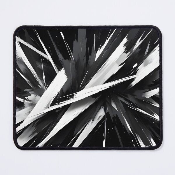 Item preview, Abstract White on Black Design designed and sold by papi1998.