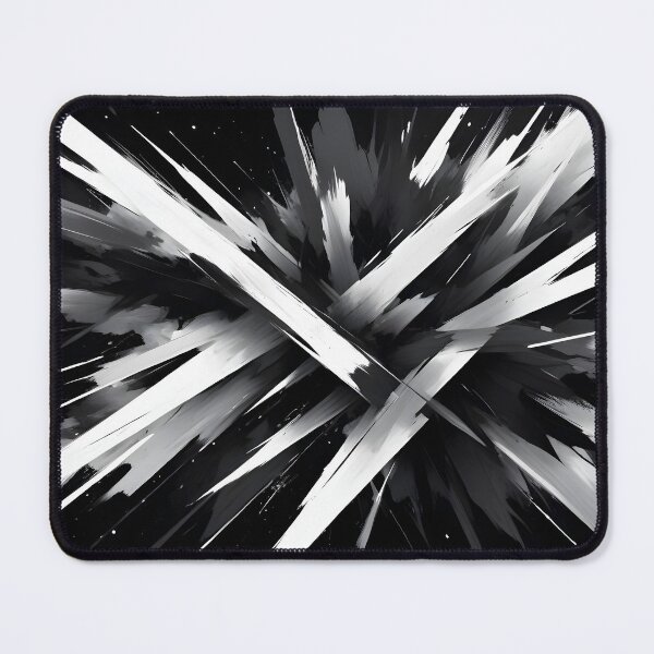 Item preview, Abstract White on Black Design designed and sold by papi1998.