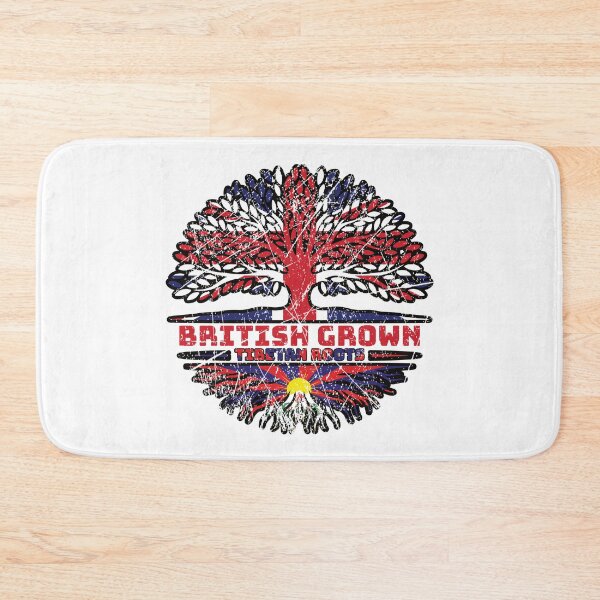 Item preview, Tibet Tibetan British UK Tree Roots Flag designed and sold by FlagX.