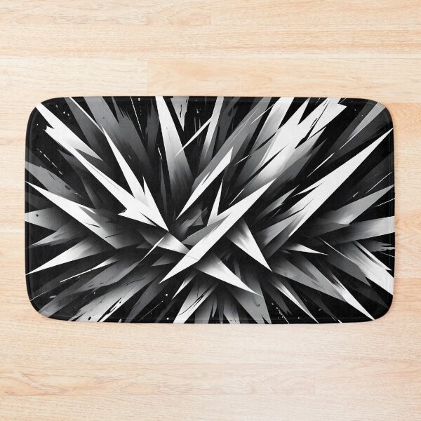 Item preview, Abstract White on Black Design designed and sold by papi1998.