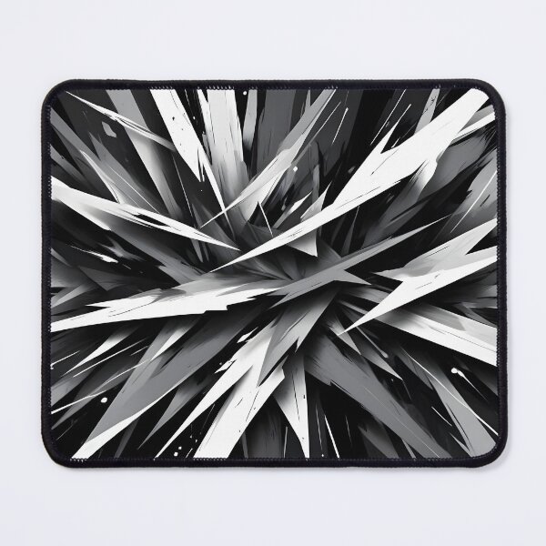 Item preview, Abstract White on Black Design designed and sold by papi1998.