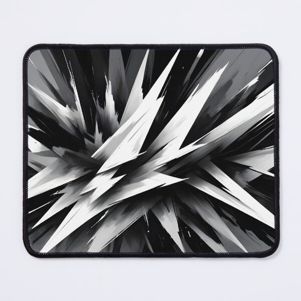 Item preview, Abstract White on Black Design designed and sold by papi1998.