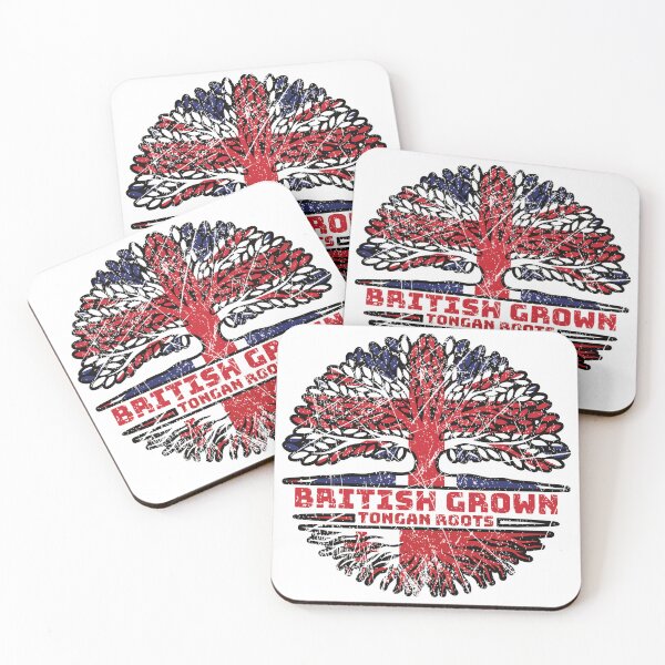 Item preview, Tonga Tongan Uk United Kingdom British Tree Roots Flag designed and sold by FlagX.