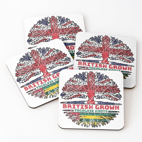 Item preview, Togo Togolese British UK Tree Roots Flag designed and sold by FlagX.