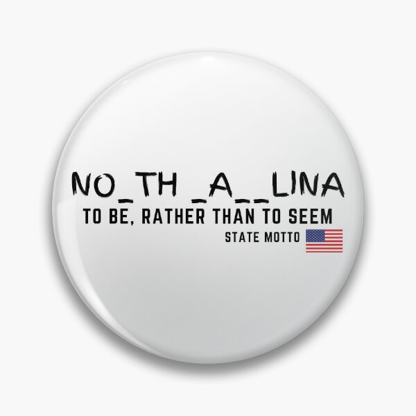 Item preview, Guess the names of all 50 US states "NORTH CAROLINA" designed and sold by CHANCHANAI.