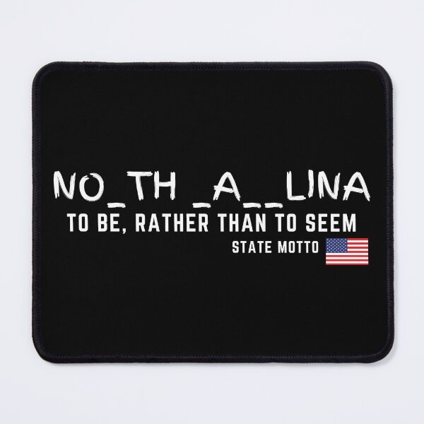 Item preview, Guess the names of all 50 US states "NORTH CAROLINA" designed and sold by CHANCHANAI.