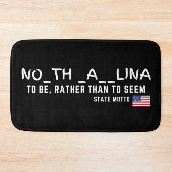 Item preview, Guess the names of all 50 US states "NORTH CAROLINA" designed and sold by CHANCHANAI.