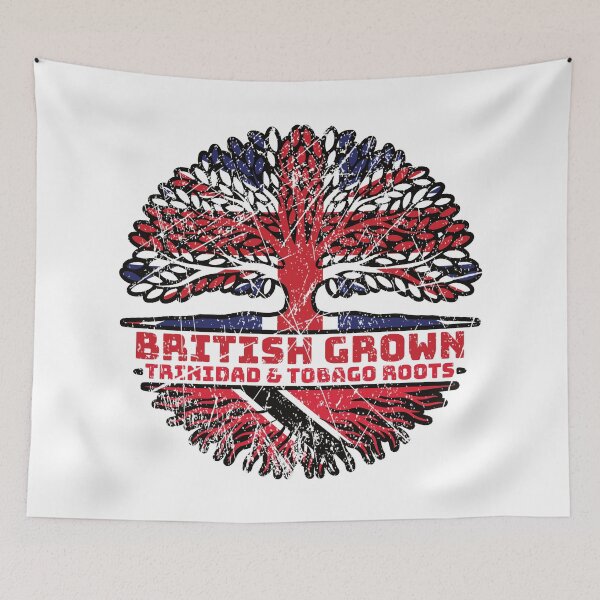 Item preview, Trinidad and Tobago Uk United Kingdom British Tree Roots Flag designed and sold by FlagX.