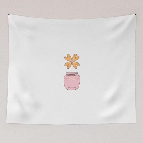 Item preview, Mason jar with flowers designed and sold by Nice En.