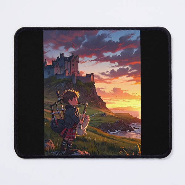 Item preview, Little boy plays the bagpipes Scotland designed and sold by Artbellachi.