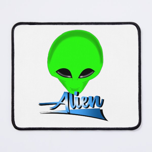 Item preview, Green alien head  designed and sold by TheEndDesign.