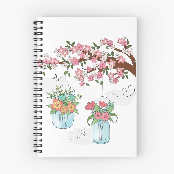 Item preview, Mason jar with flowers designed and sold by Nice En.