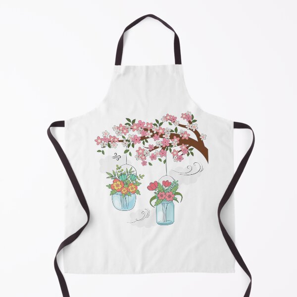 Item preview, Mason jar with flowers designed and sold by Nice En.