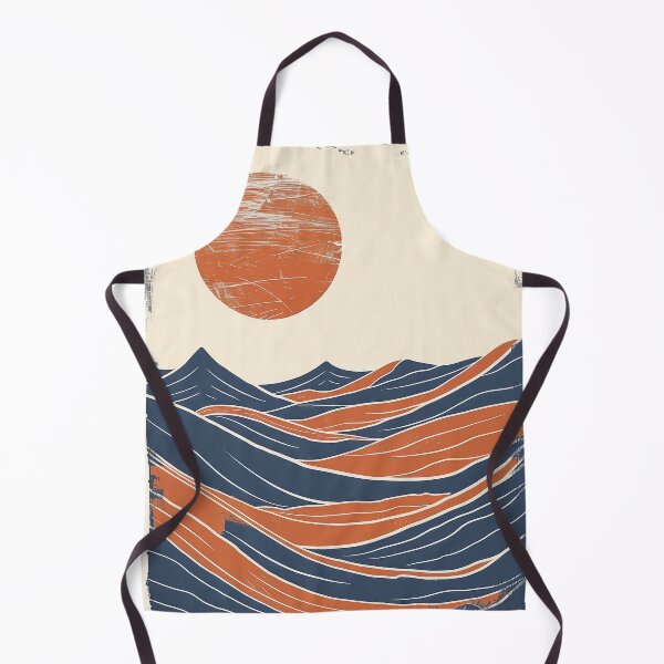 Item preview, Abstract Sunset Over Waves designed and sold by Retrocranio.