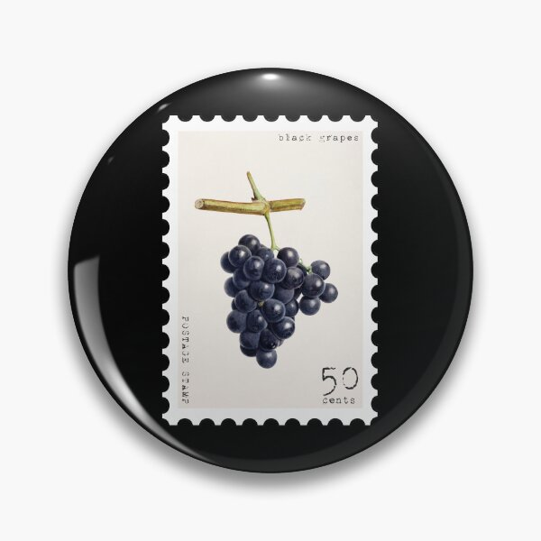 Artikelvorschau, Schwarze Trauben Stempel entworfen und verkauft von RabbitK.