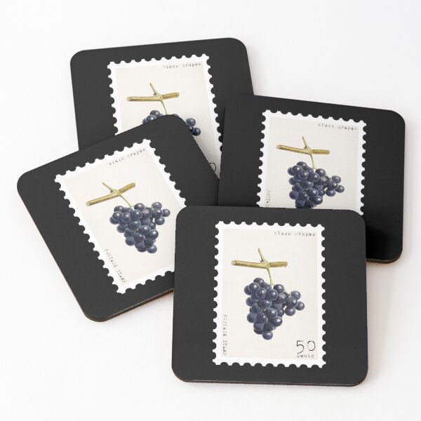 Item preview, Black Grapes Stamp designed and sold by RabbitK.