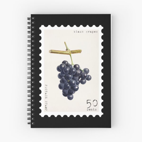 Artikelvorschau, Schwarze Trauben Stempel entworfen und verkauft von RabbitK.