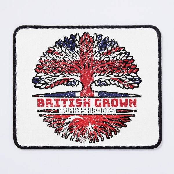 Item preview, Turkey Turkish Uk United Kingdom British Tree Roots Flag designed and sold by FlagX.