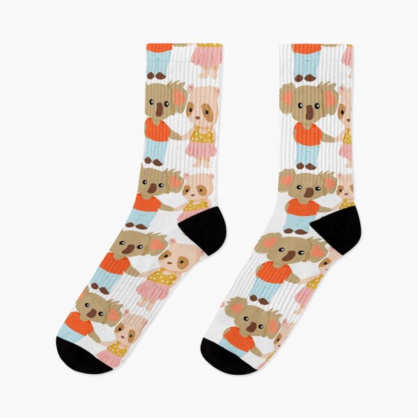 Item preview, Cute Koala and bear girl holding hands together. designed and sold by Jayjaynaenae.