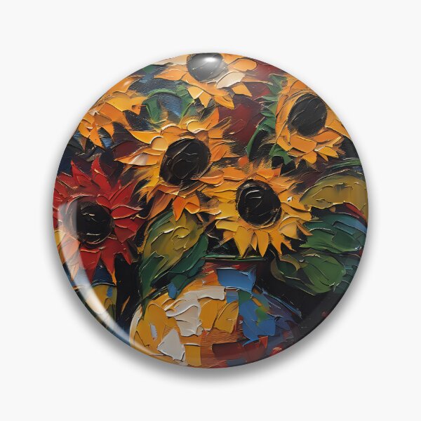 Item preview, Vase Of Sunflowers designed and sold by Pokemondundee.