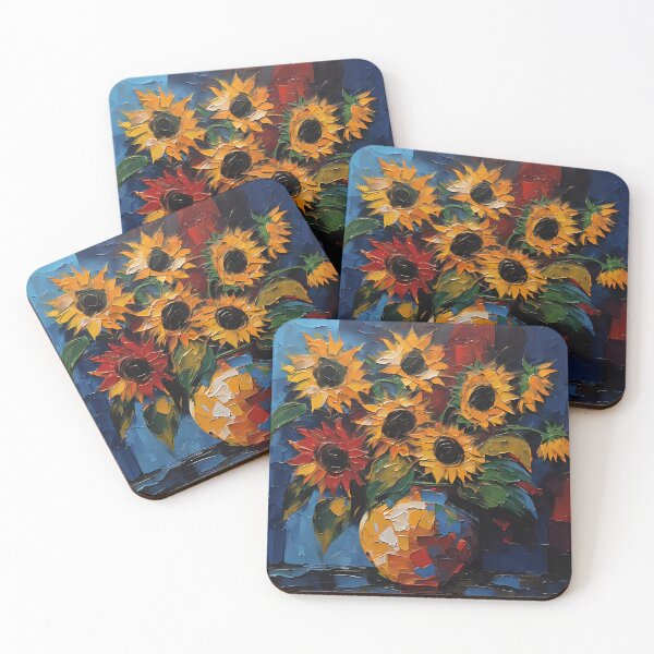 Item preview, Vase Of Sunflowers designed and sold by Pokemondundee.