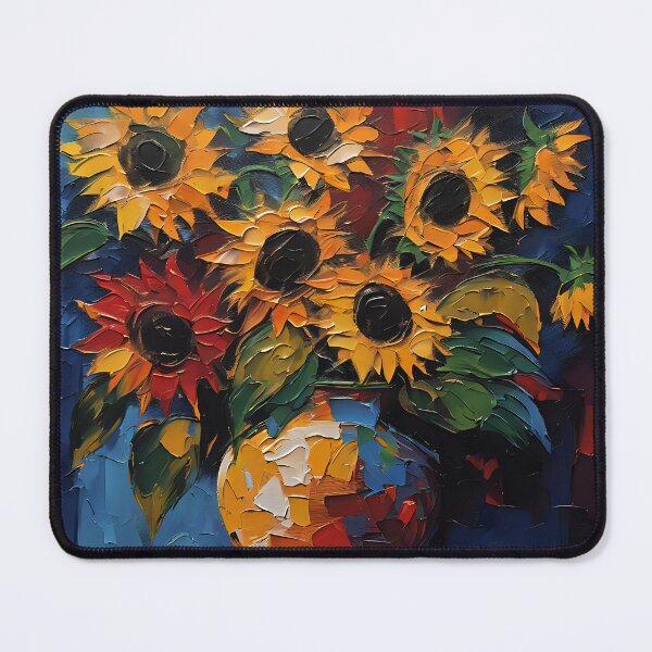 Item preview, Vase Of Sunflowers designed and sold by Pokemondundee.