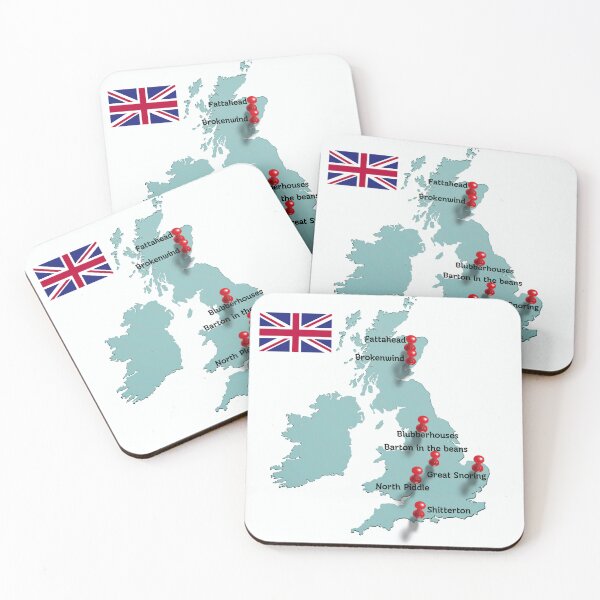 Item preview, Memorable English Towns designed and sold by Artmugic.