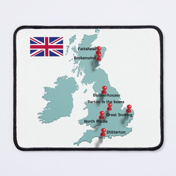Item preview, Memorable English Towns designed and sold by Artmugic.