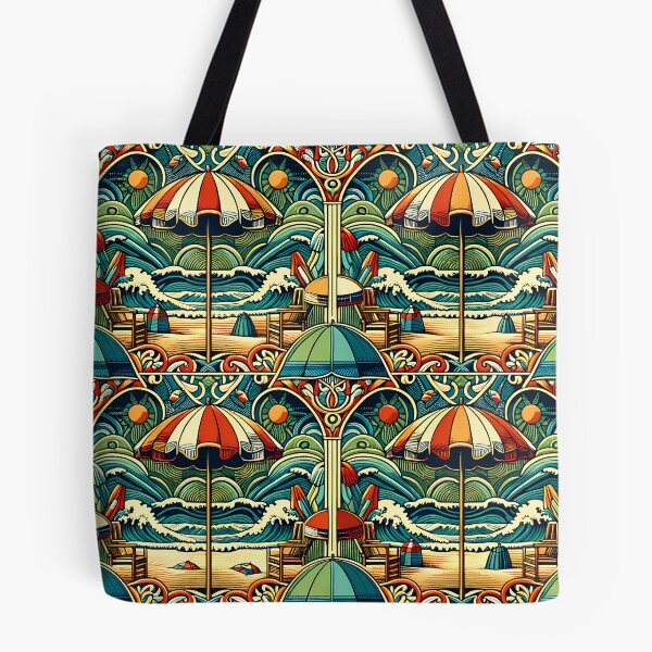 Item preview, Sunny Beach Umbrella Pattern 2 designed and sold by PurplePajamas.