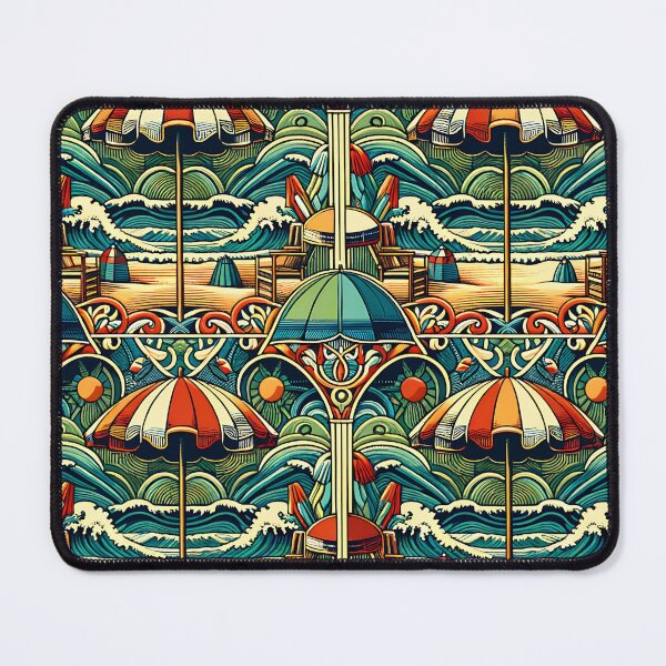 Item preview, Sunny Beach Umbrella Pattern 2 designed and sold by PurplePajamas.
