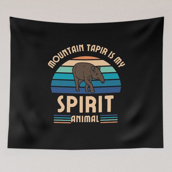 Item preview, Mountain Tapir is my spirit animal designed and sold by sydney-syder.