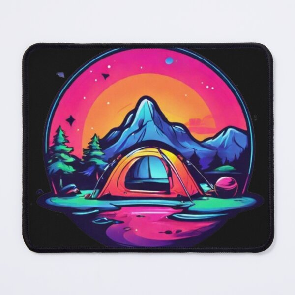 Item preview, Neon Nature: A Cosmic Campout designed and sold by CampOutfit.
