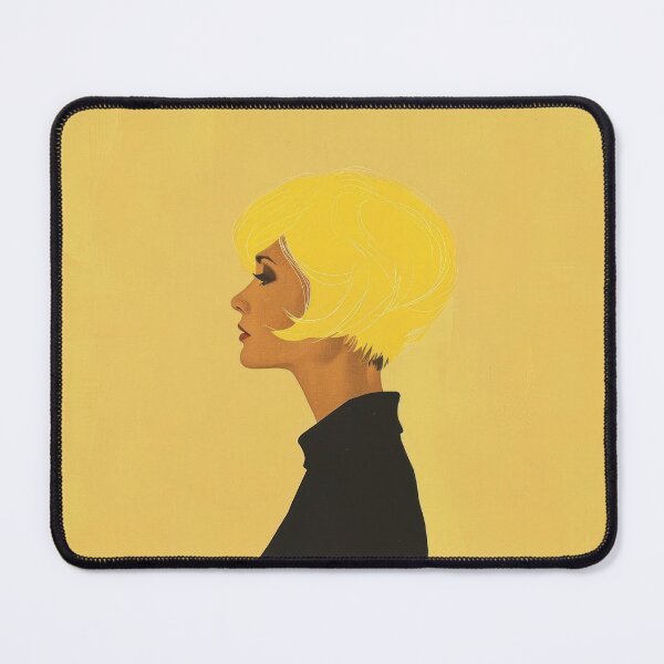 Item preview, Profile of a Woman with Yellow Hair designed and sold by Retrocranio.
