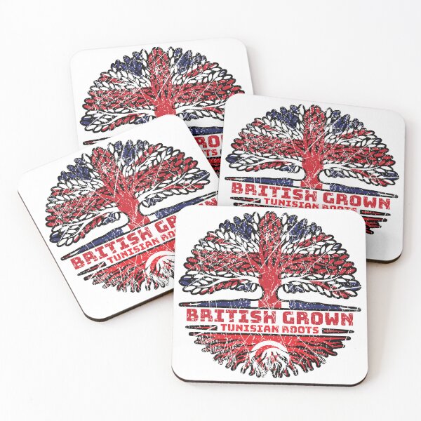 Item preview, Tunisia Tunisian Uk United Kingdom British Tree Roots Flag designed and sold by FlagX.