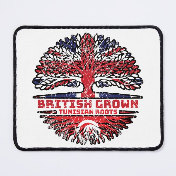 Item preview, Tunisia Tunisian Uk United Kingdom British Tree Roots Flag designed and sold by FlagX.