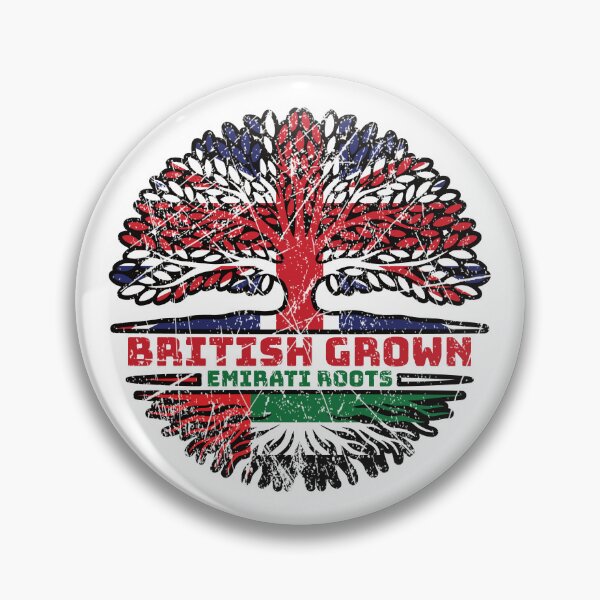 Item preview, United Arab Emirates Emirati Uk United Kingdom British Tree Roots Flag designed and sold by FlagX.