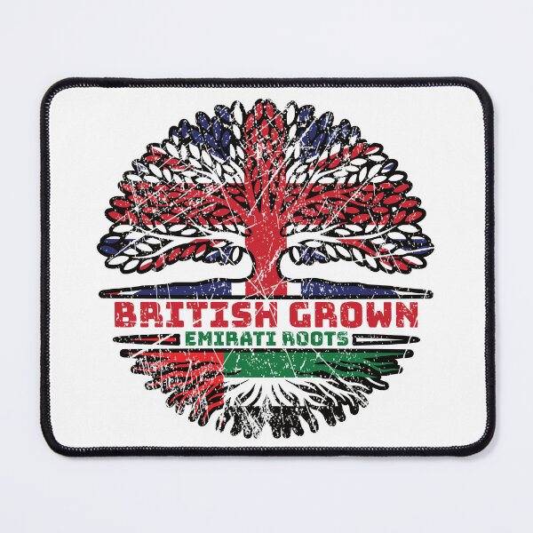 Item preview, United Arab Emirates Emirati Uk United Kingdom British Tree Roots Flag designed and sold by FlagX.