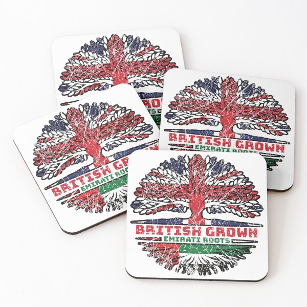 Item preview, United Arab Emirates Emirati Uk United Kingdom British Tree Roots Flag designed and sold by FlagX.