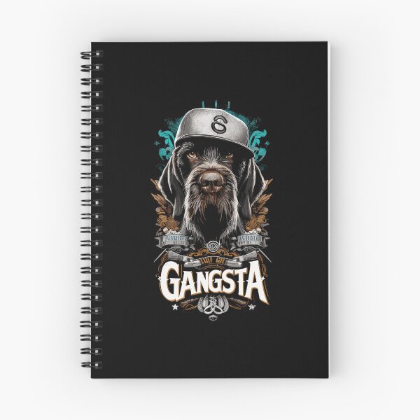 Item preview, German Wirehaired Pointer Gangsta Dog Gift designed and sold by Pineapple-Tree.