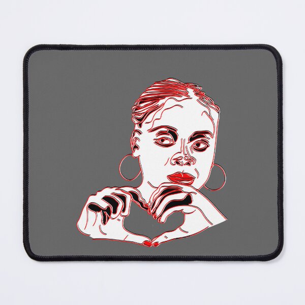 Item preview, Allurement Portrait Girl Heart gesture Hands Love Affection designed and sold by 4rpixs.