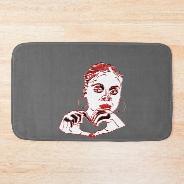 Item preview, Allurement Portrait Girl Heart gesture Hands Love Affection designed and sold by 4rpixs.