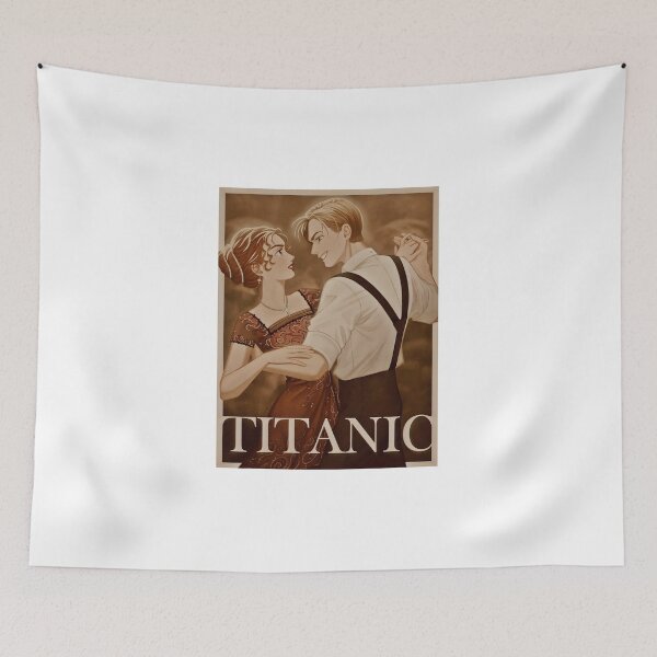 Item preview, Titanic Jack And Rose designed and sold by 8bitpizza.