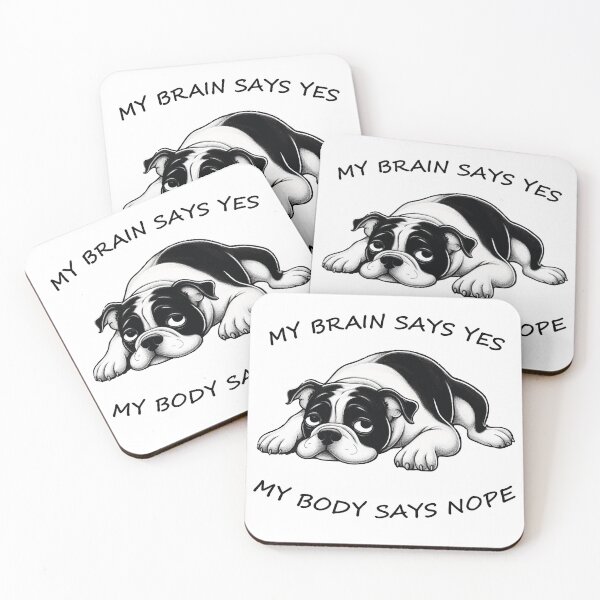 Item preview, MY BEAIN SAYS YES designed and sold by JawArts.
