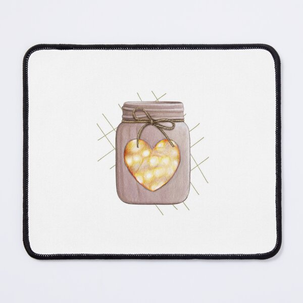 Item preview, Mason jar with flowers designed and sold by Nice En.